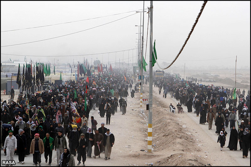 عزيمت عاشقان حسيني به کربلاي معلا در آستانه اربعين حسيني