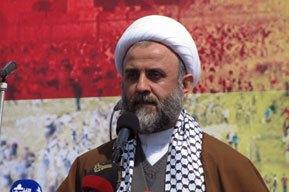 حجت الاسلام نبيل قاووق، رييس شوراي اجرايي حزب الله لبنان