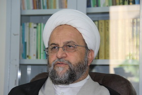 حجت الاسلام علی محبی مدیر مدرسه فاطمی قم