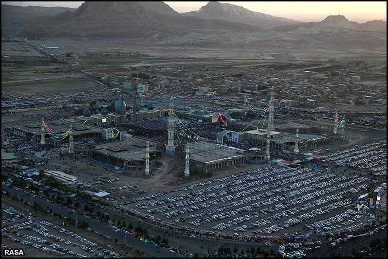 مسیر حرم تا حرم- قم - نیمه شعبان