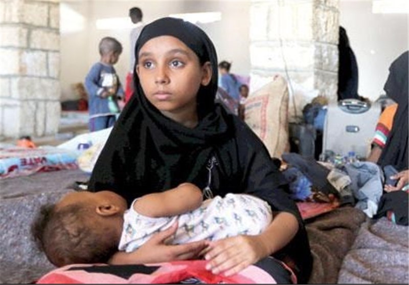 مردم جنگ زده یمن