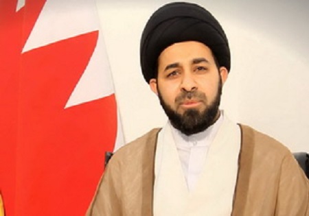 حجت الاسلام سید مرتضی السندی، از رهبران جریان الوفا اسلامی بحرین