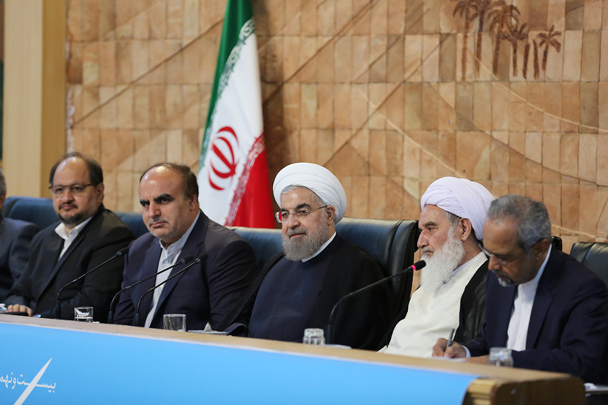 روحانی در شورای اداری کرمانشاه