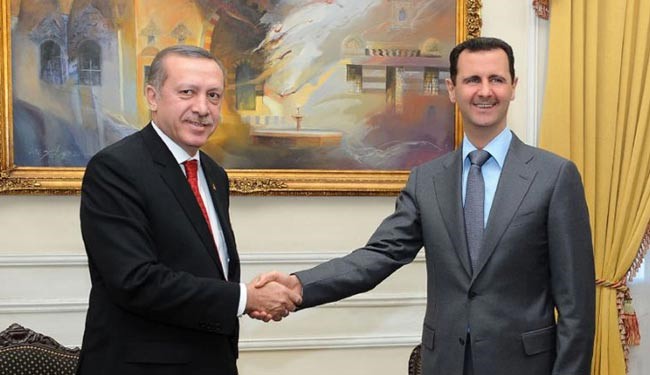 اردوغان با اسد
