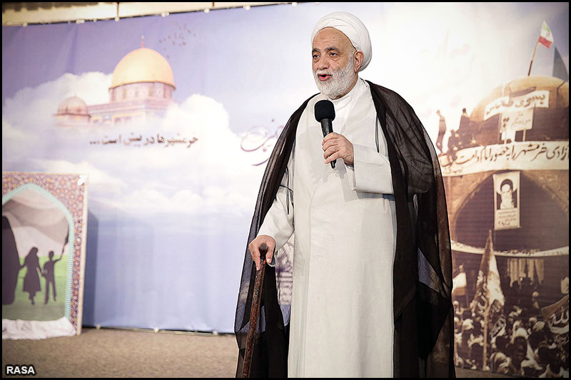 حجت الاسلام والمسلمین قرائتی در همایش اندیشه های آسمانی