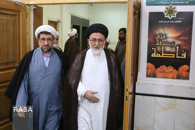 حضور حجت الاسلام والمسلمین قاضی عسگر در مراسم رونمایی از کتابخانه جامع حج