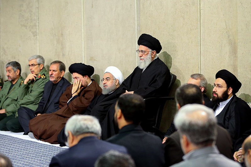 مراسم ترحیم حجت‌الاسلام والمسلمین هاشمی در حسینیه امام خمینی(ره)