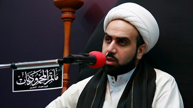 حجت الاسلام بشار العالی از روحانیان بحرین