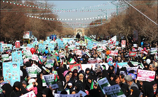 راهپیمایی قزوین
