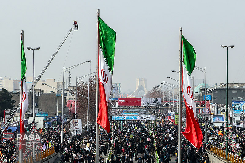 فجر انقلاب/ راهپیمایی 22 بهمن در تهران