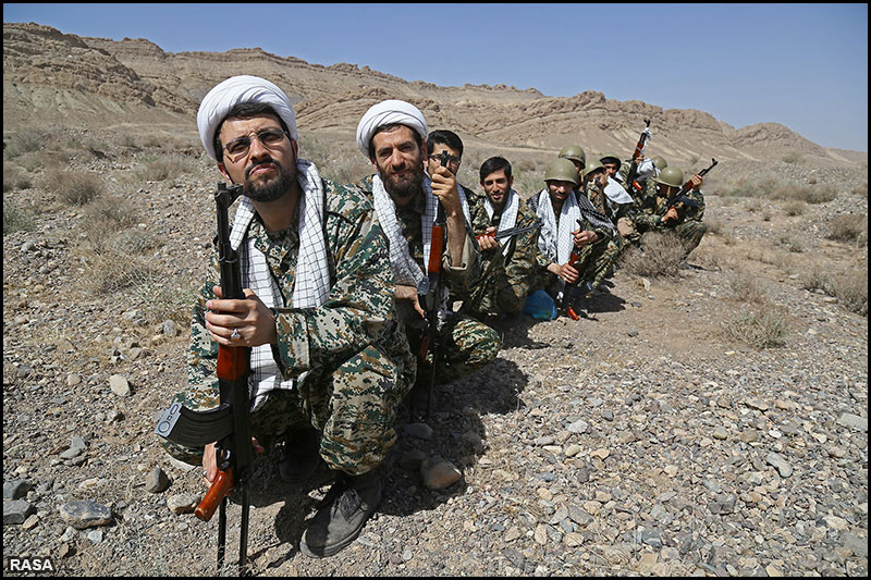 رزمایش طلاب و روحانیان