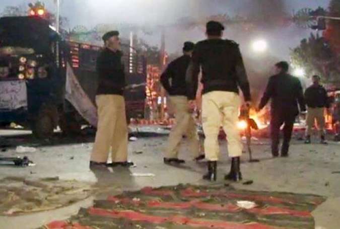 انفجار در لاھور پاکستان