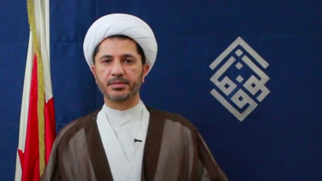 شیخ علی سلمان دبیرکل جمعیت الوفاق اسلامی بحرین