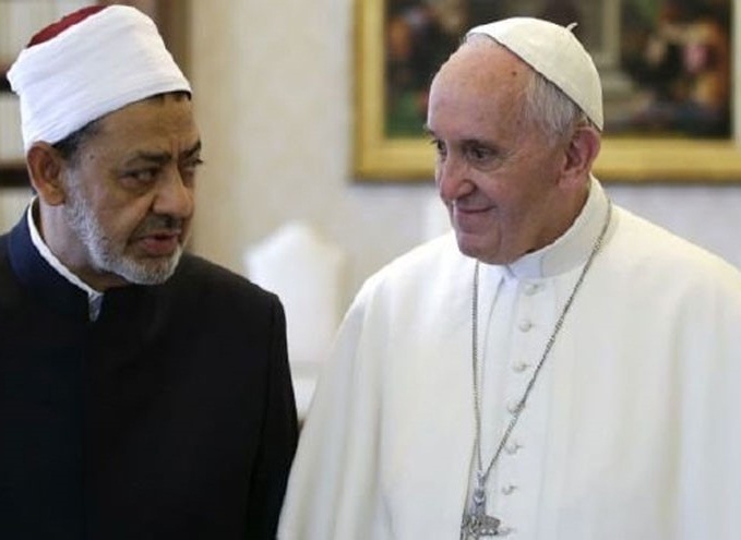 پاپ فرانسیس و احمد الطیب