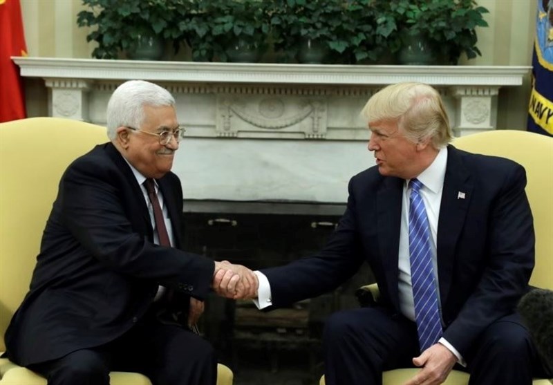 دیدار ترامپ و محمود عباس