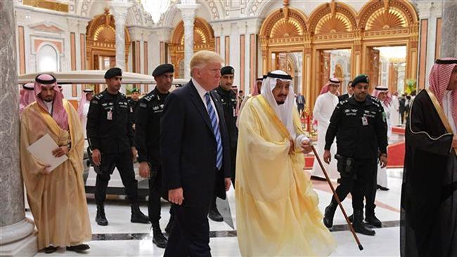 ترامپ ملک سلمان عربستان آمریکا