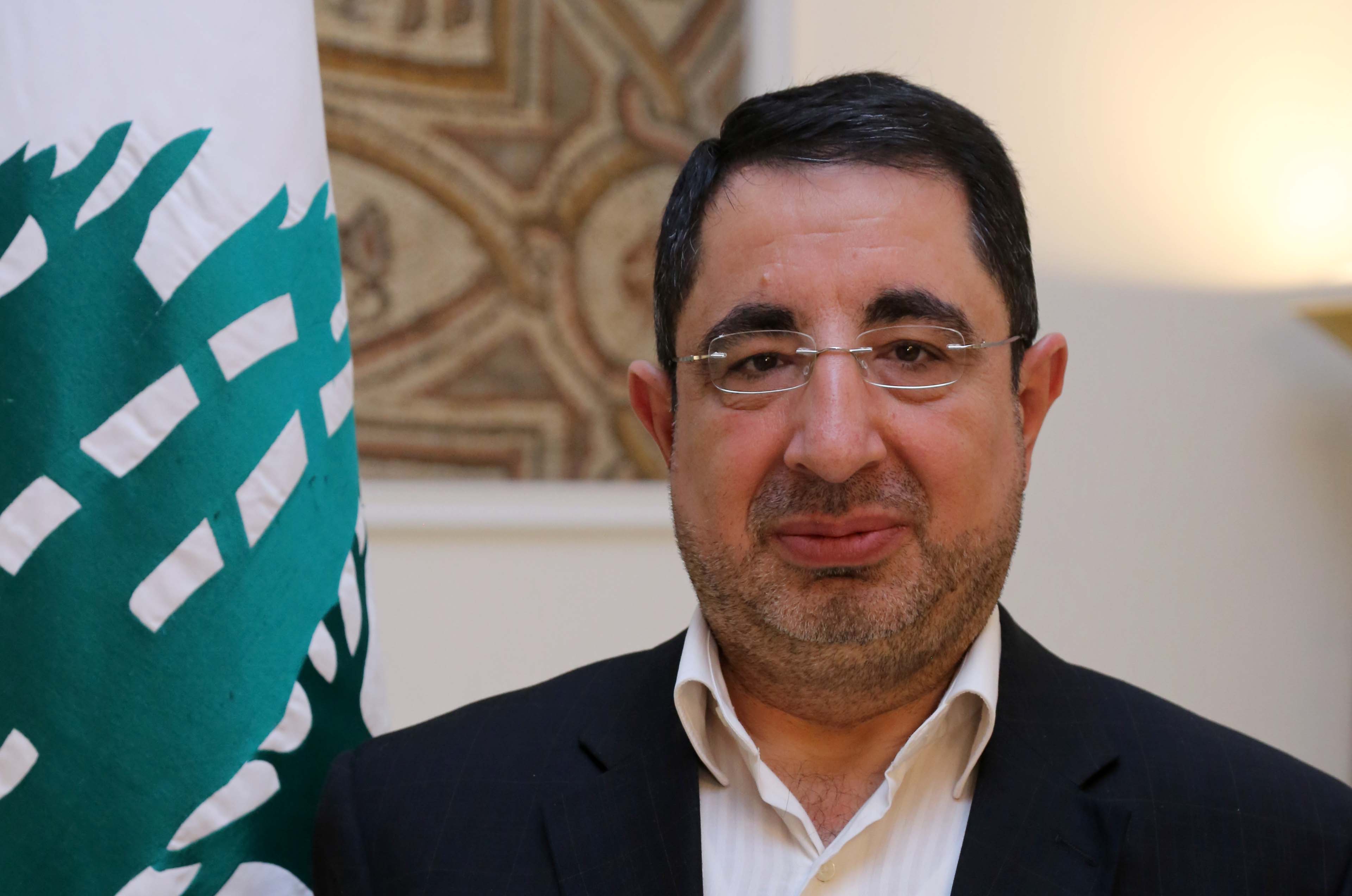 حسین الحاج حسن وزیر صنعت لبنان