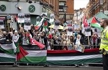 تظاهرات ضدصهیونیستی در لندن