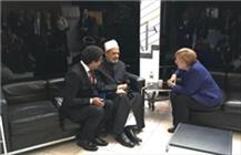 دیدار شیخ الازهر با مرکل صدراعظم آلمان