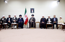 دیدار رییس‌ و اعضای مجمع تشخیص مصلحت نظام با رهبر انقلاب 