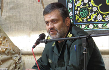 سرهنگ رستمعلی رفیعی جانشین لشکر عملیاتی ۱۷ علی بن ابی طالب(ع) 