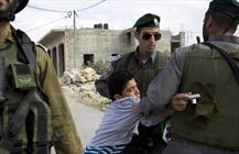 بازداشت کودکان فلسطینی از سوی رژیم صهیونیستی