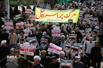 راهپیمایی ضد آمریکایی نمازگزاران جمعه