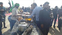 حرکت کاروان پیاده روی ۴۰ هزار نفری اربعین حسینی در دومین روز حرکت