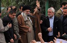 حضور رهبرمعظم انقلاب در منطقه زلزلهزده سرپل ذهاب