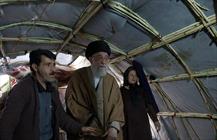 بازدید مقام معظم رهبری از روستاهای زلزلهزده کرمانشاه
