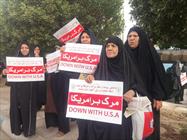 راهپیمایی مردم اهواز در حمایت از قدس شریف