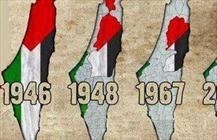 کشور فلسطین - پرچم فلسطین - روند اشغال فلسطین