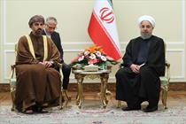 روحانی در دیدار رییس مجلس عمان