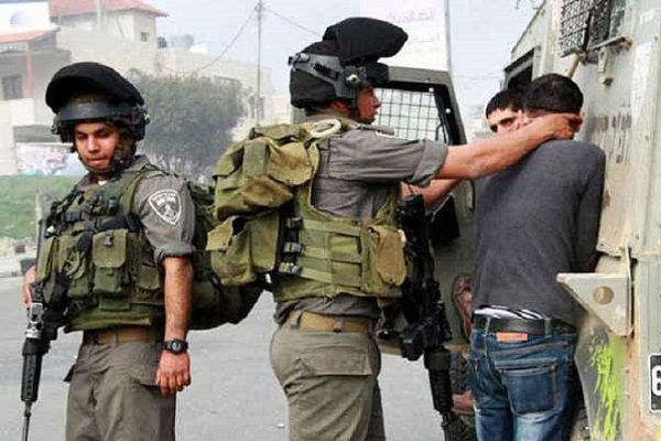 بازداشت فلسطینیان از سوی نظامیان صهیونیست