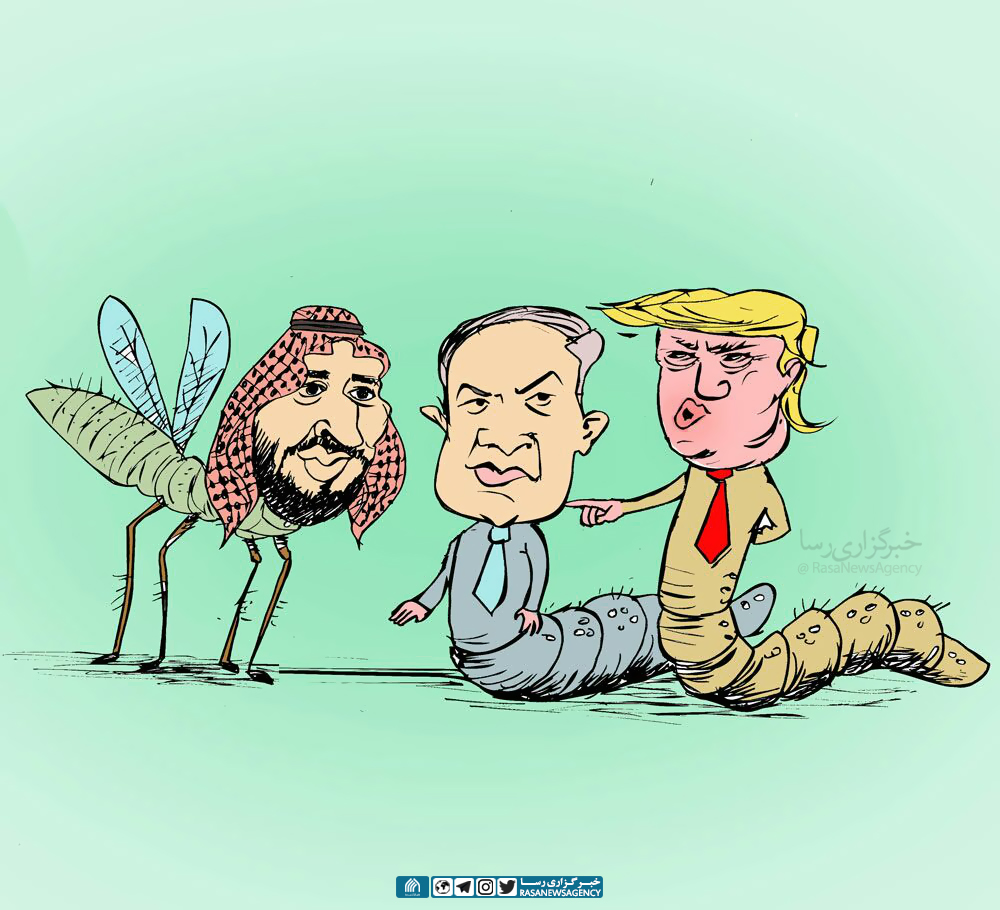 کاریکاتور | بیماری بن سلمانریازیس