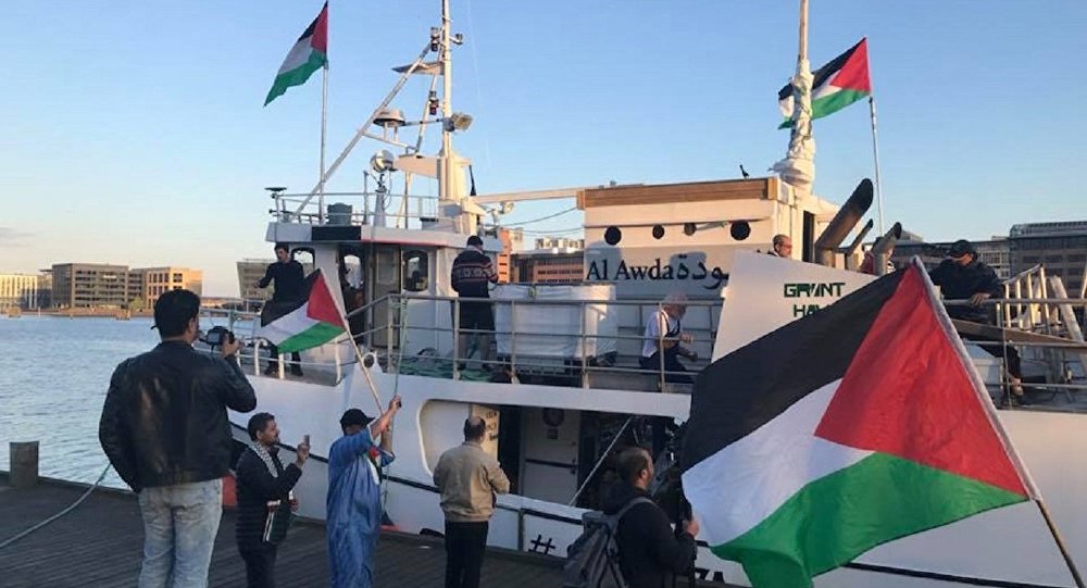 Pro-Palestine Flotilla Departs Copenhagen to