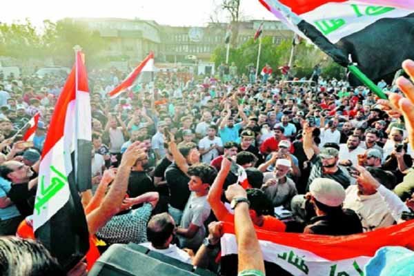 تظاهرات مردم عراق