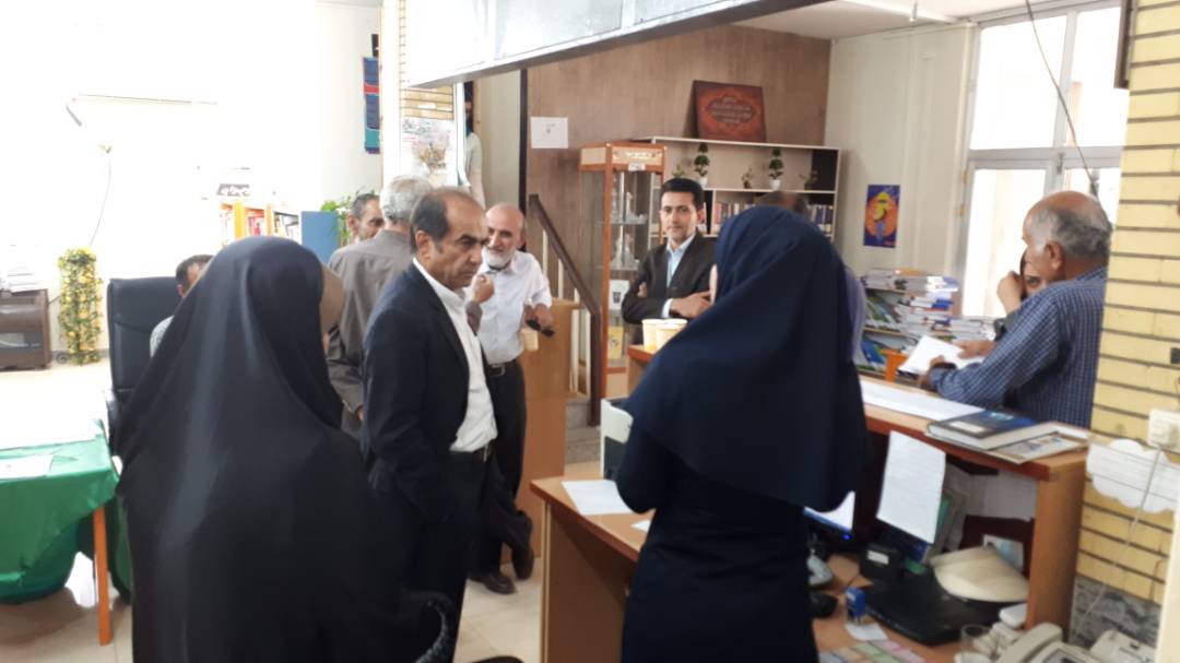 بازدید نمایندگان خوزستان در مجلس شورای اسلامی از کتابخانه های عمومی استان