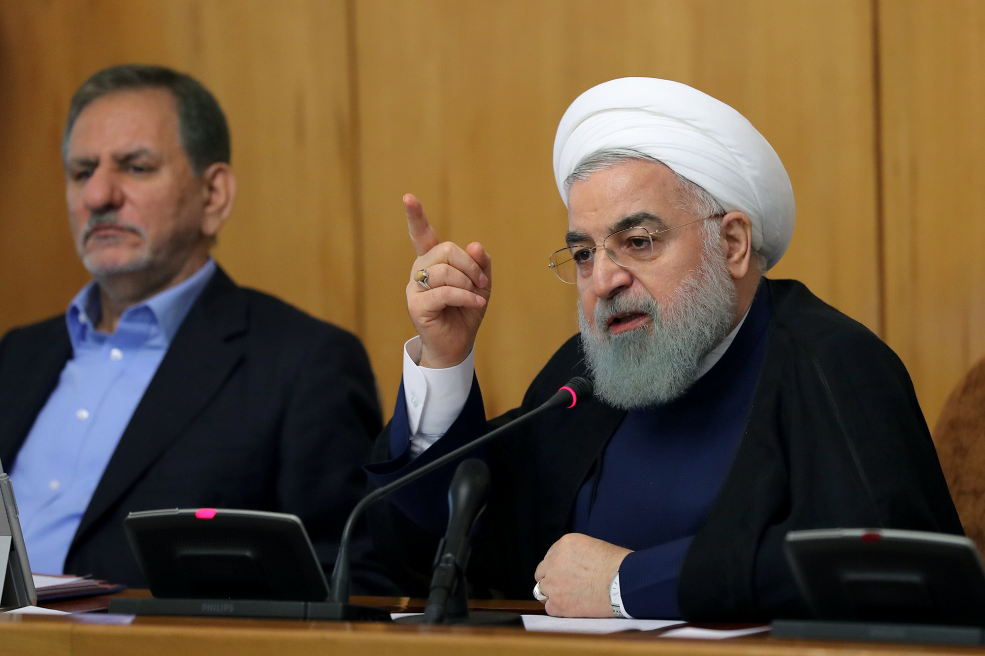 رییس جمهور در جلسه هیأت دولت حسن روحانی
