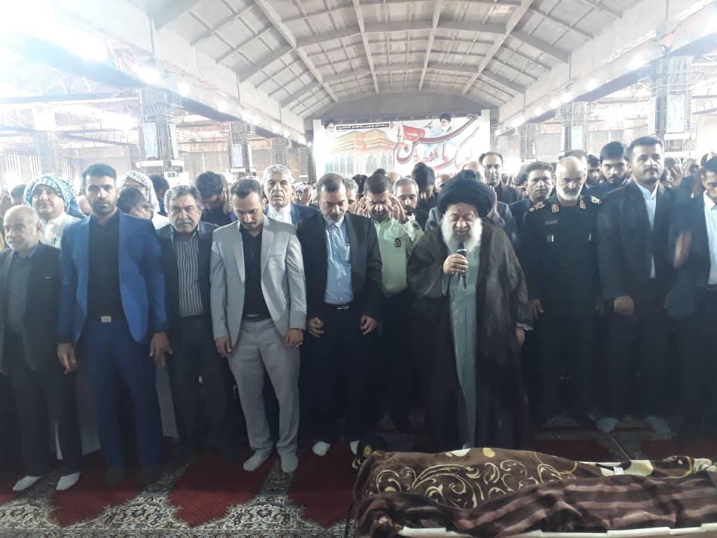 تشییع پیکر برادر دبیر شورای عالی امنیت ملی دراهواز