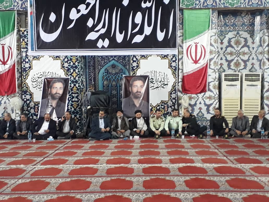 تشییع پیکر برادر دبیر شورای عالی امنیت ملی دراهواز