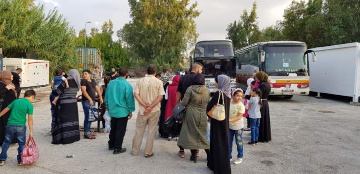 بازگشت آوارگان سوری از لبنان

