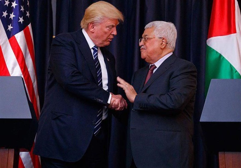 دیدار محمود عباس رییس تشکیلات خودگردان فلسطین با دونالد ترامپ