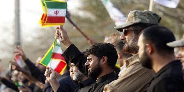 تظاهرات حامیان جمهوری اسلامی ایران در عراق