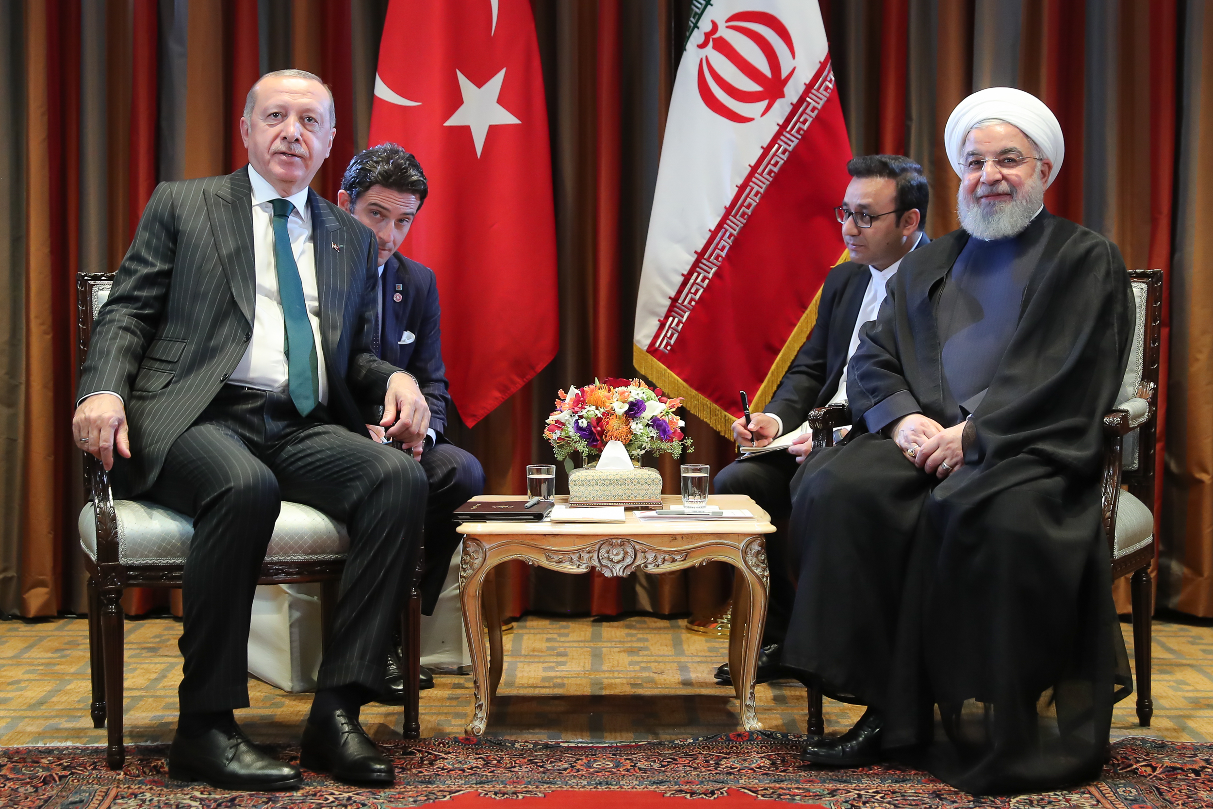 دیدار روسای جمهور ایران و ترکیه در نیویورک