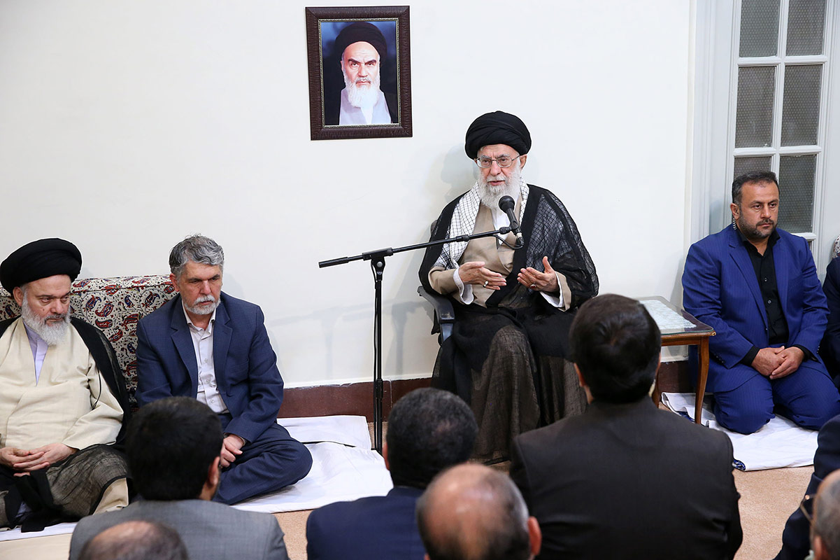 دیدار مسئولان و دست‌اندرکاران حج با رهبر معظم انقلاب اسلامی
