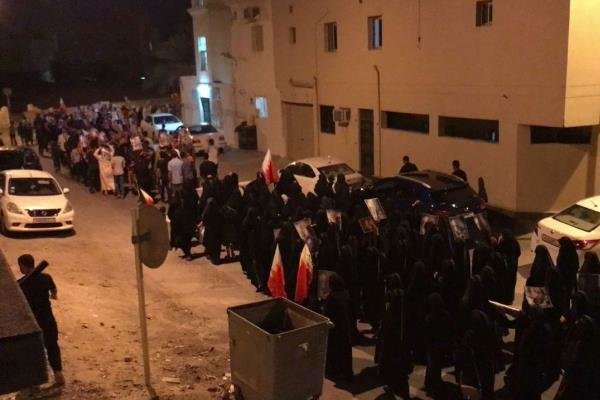 تظاهرات مردم بحرین