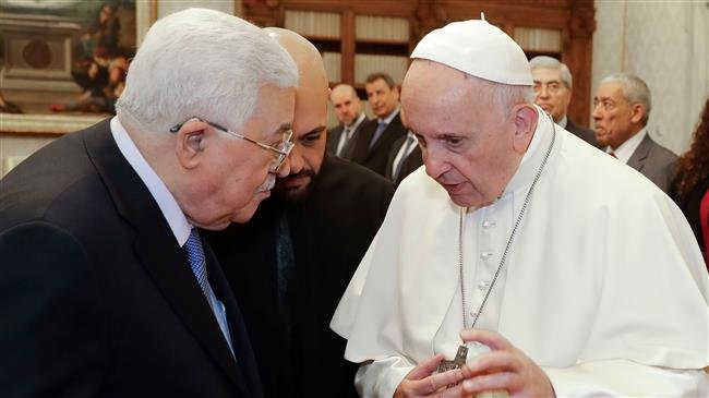دیدار پاپ فرانسیس با محمود عباس رییس تشکیلات خودگردان