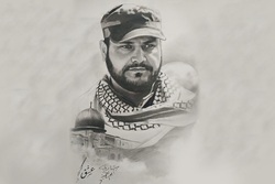 تلاش ۲۰ ساله نقاش فلسطینی برای ترسیم چهره مقاومت