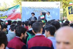 اجتماع نوجوانان دهه هشتادی تبریز در حمایت با دانش آموزان فلسطینی